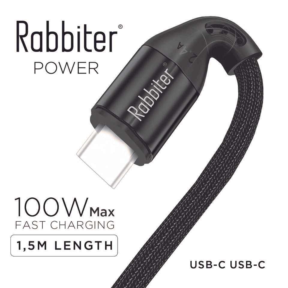 Power USB-C auf USB-C 100W Lade- & Datenkabel