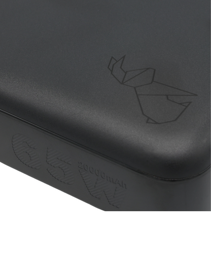 Rabbiter Power MaxCharge 20000 Pro – 65 W USB-C PD Powerbank mit 20.000 mAh &amp; Display