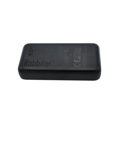 Rabbiter Power MaxCharge 20000 Pro – 65 W USB-C PD Powerbank mit 20.000 mAh &amp; Display