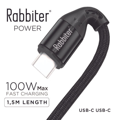 Power USB-C auf USB-C 100W Lade- & Datenkabel