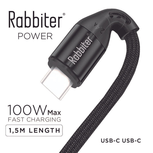 Power USB-C auf USB-C 100W Lade- & Datenkabel